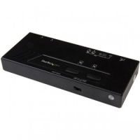 StarTech 2x2 HDMI Matrix Switch - 4K with Fast Switching and Auto-sensing